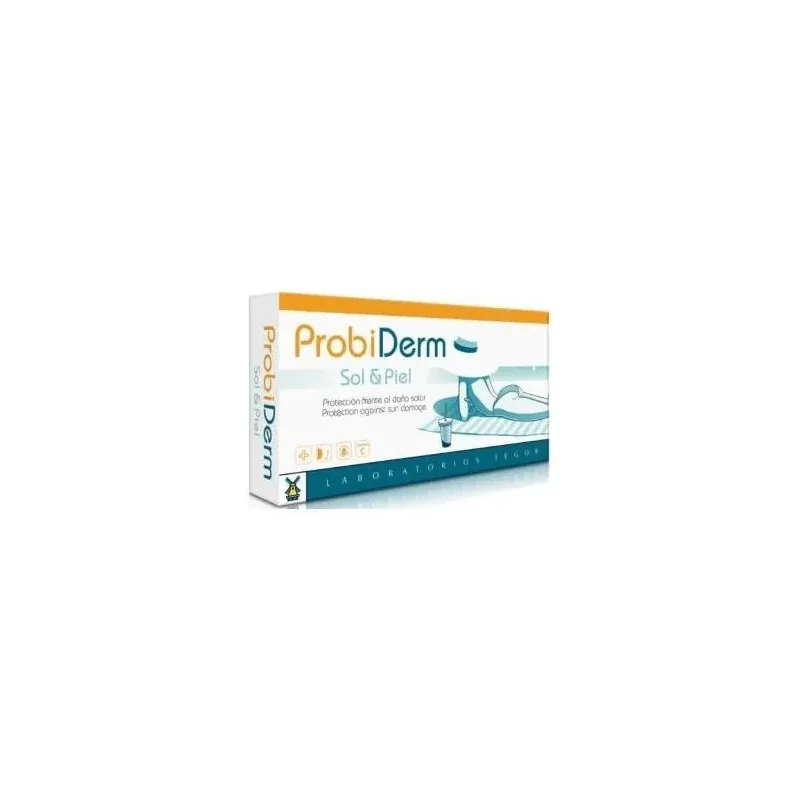 Probiderm sol y piel 40cap. | Farmacia Barata Probiderm sol y piel 40cap. | Farmacia Barata