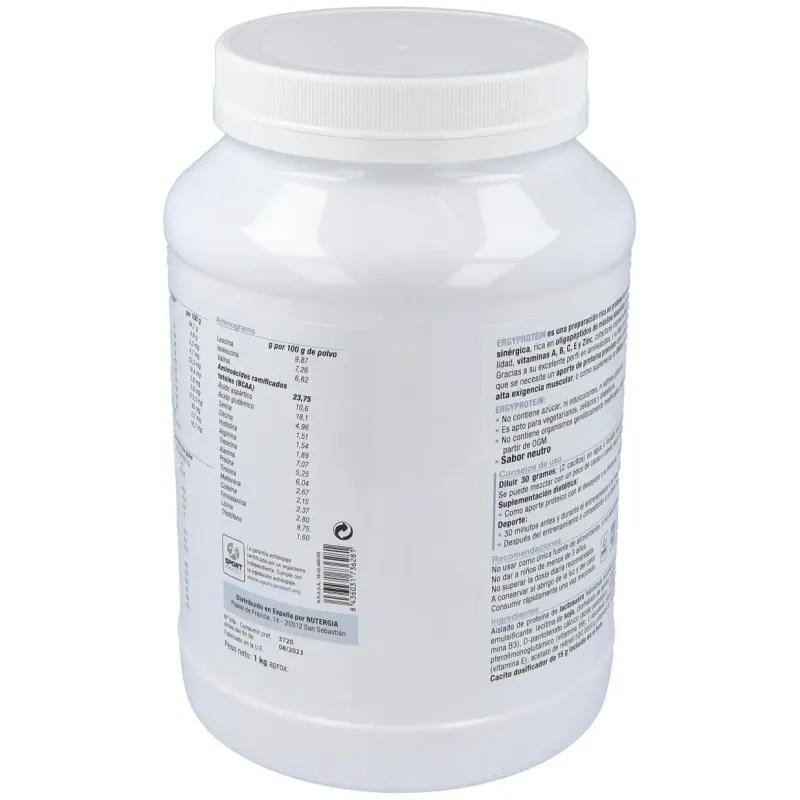 Ergyprotein 1kg. | Farmacia Barata Ergyprotein 1kg. | Farmacia Barata