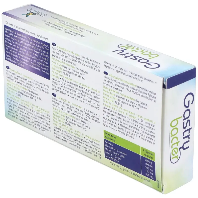 Tegor gastrybacter 40caps | Farmacia Barata