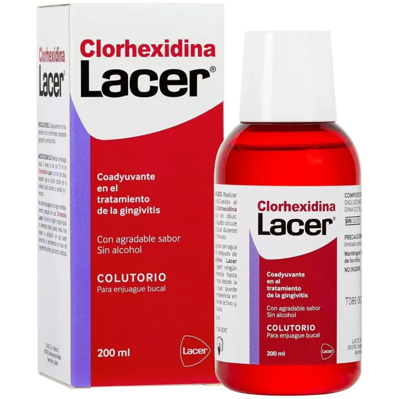 Lacer clorhexidina 0,12 colutorio 200ml. | Farmacia Barata Lacer clorhexidina 0,12 colutorio 200ml. | Farmacia Barata