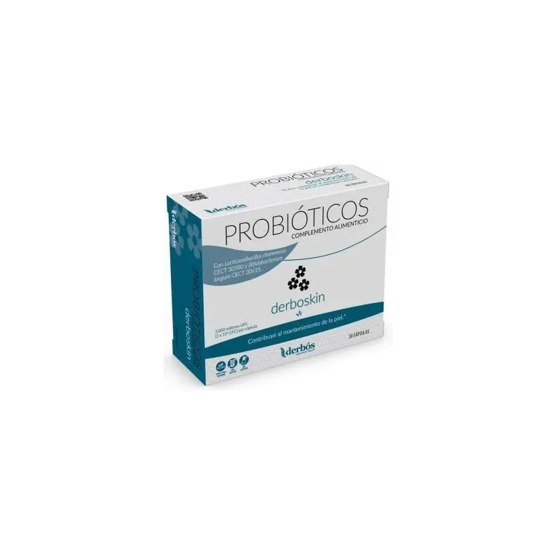 Derbos derboskin probioticos 30caps | Farmacia Barata