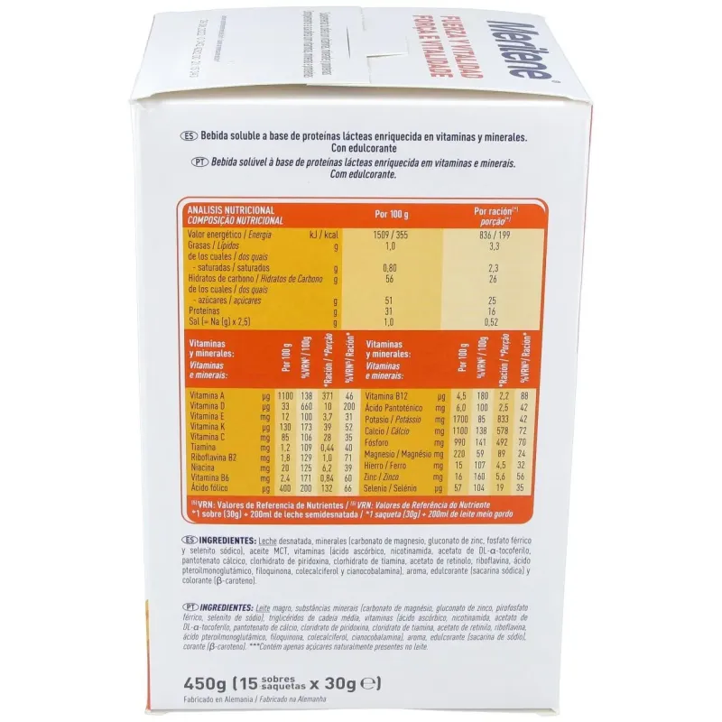 Meritene batido vainilla 15sbrs. 2 | Farmacia Barata