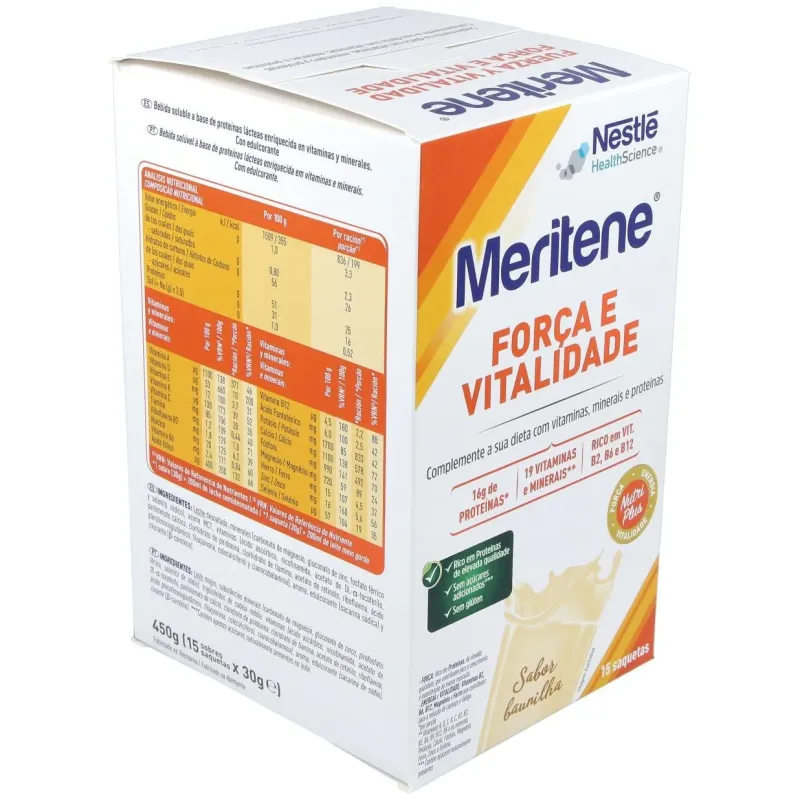 Meritene batido vainilla 15sbrs. 2 | Farmacia Barata