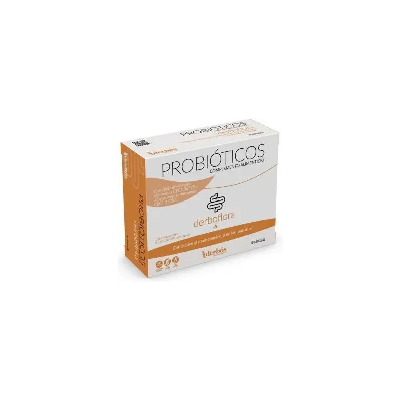 Derbos derboflora probióticos 30caps | Farmacia Barata