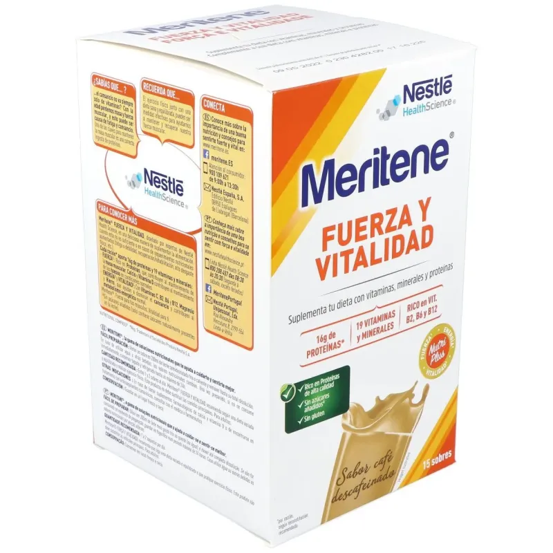 Meritene batido cafe descafeinado 15sbrs. 2 | Farmacia Barata Meritene batido cafe descafeinado 15sbrs. 2 | Farmacia Barata