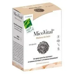 100% natural micovital melena leon 60caps