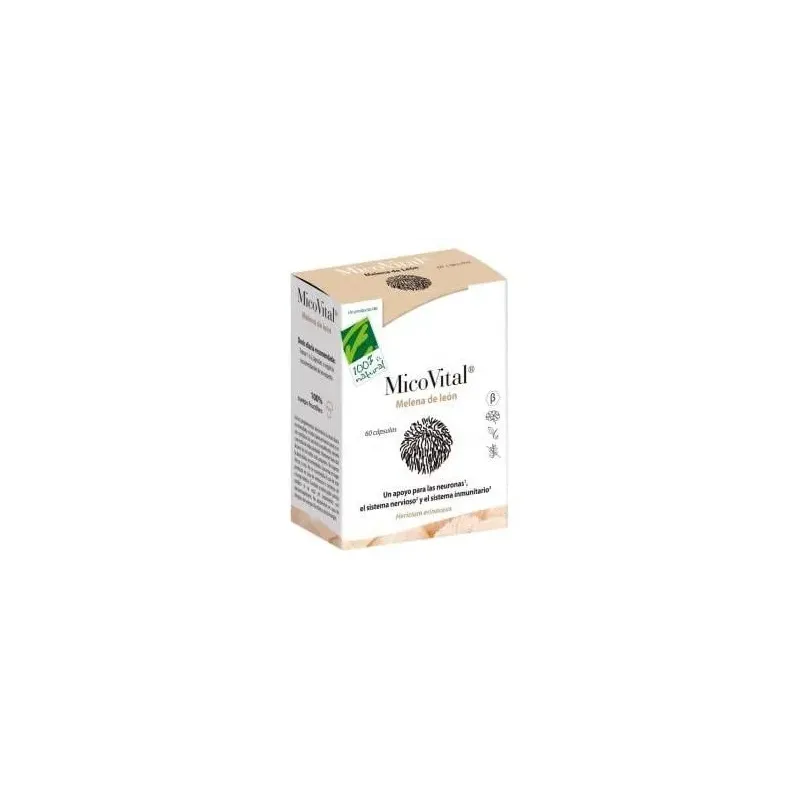 100% natural micovital melena leon 60caps | Farmacia Barata 100% natural micovital melena leon 60caps | Farmacia Barata