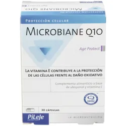 Pileje Microbiane Q10 Age Protect, 30 cápsulas