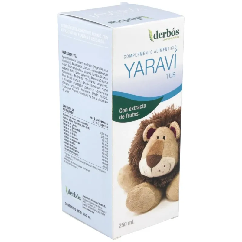 Yaravi baby tus jarabe 250ml. 2 | Farmacia Barata