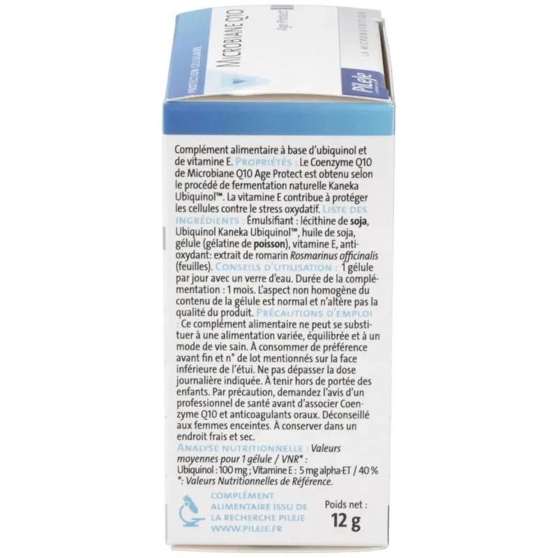 Microbiane q10 age protect 30cap. 2 | Farmacia Barata