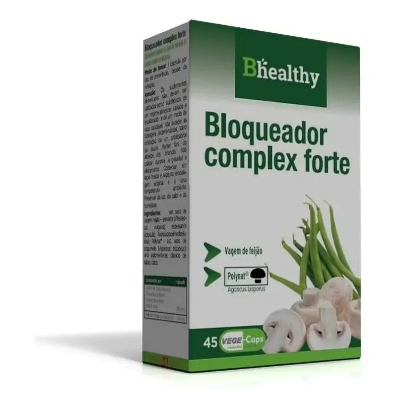 Bhealthy bloqueador complex forte 45cap. | Farmacia Barata