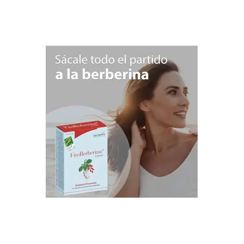 100% natural fitoberberina 30caps | Farmacia Barata
