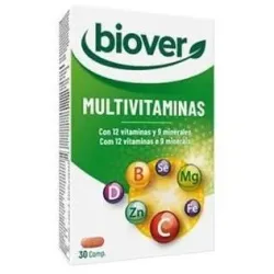 Biover multivitaminas basic 30comp