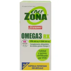 Enerzona omega 3 rx 1 gr 48 caps | Farmacia Barata