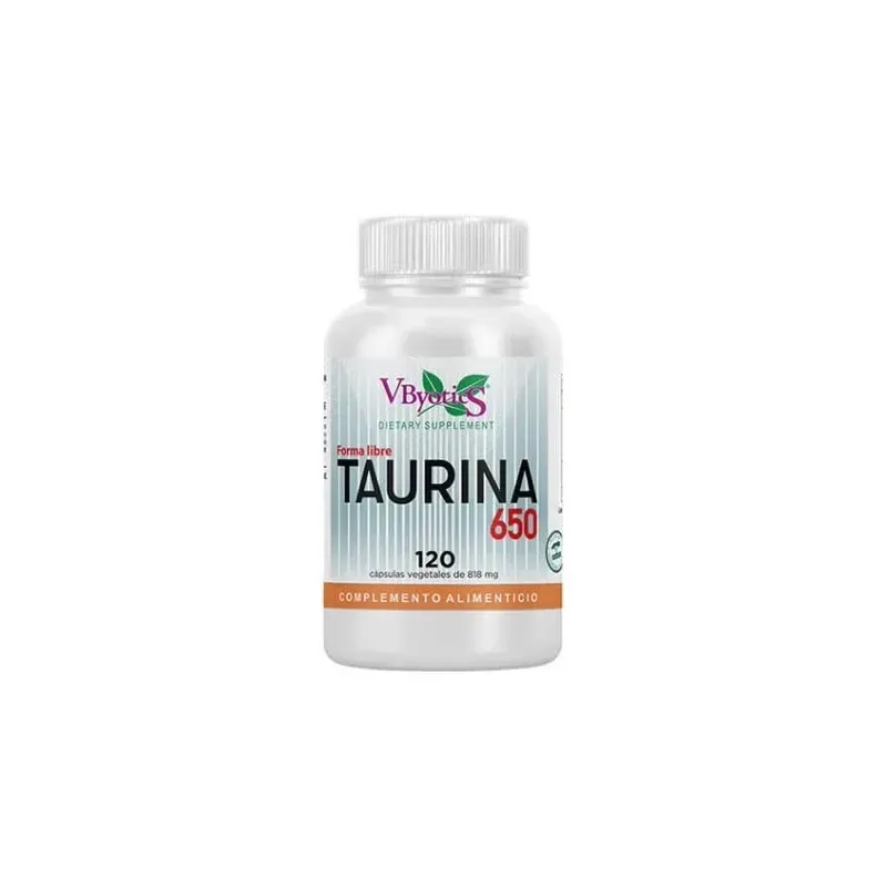 Vbyotics taurina 650 120caps | Farmacia Barata