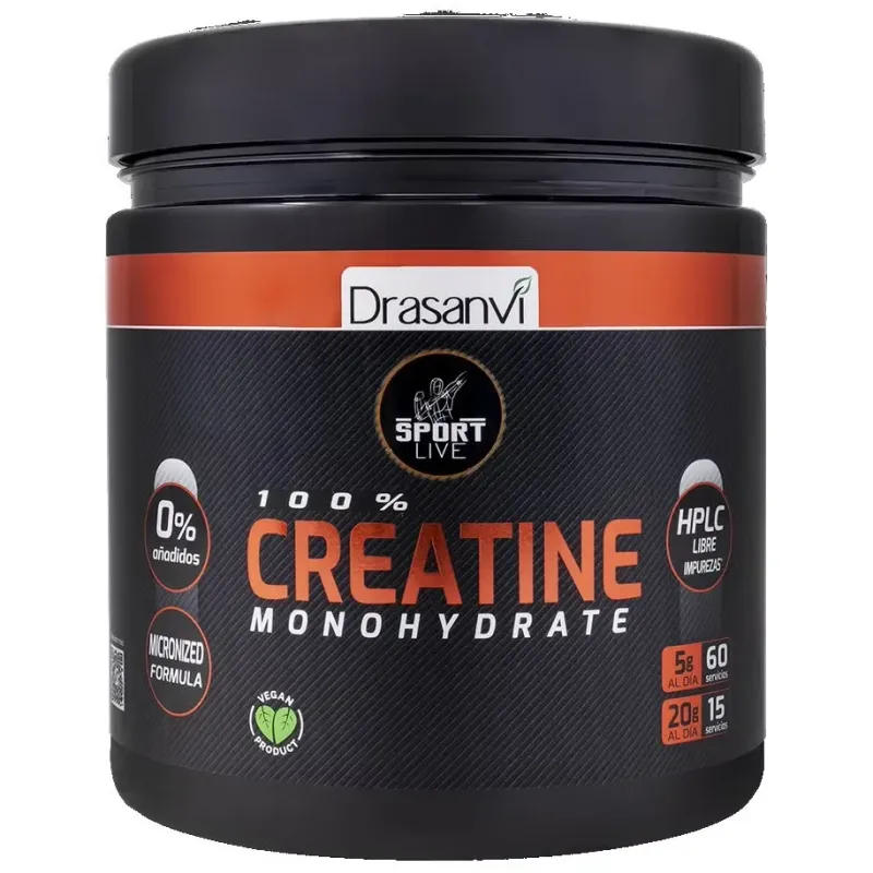 Drasanvi creatine 100% monohydrato sport live 300g | Farmacia Barata Drasanvi creatine 100% monohydrato sport live 300g | Farmacia Barata