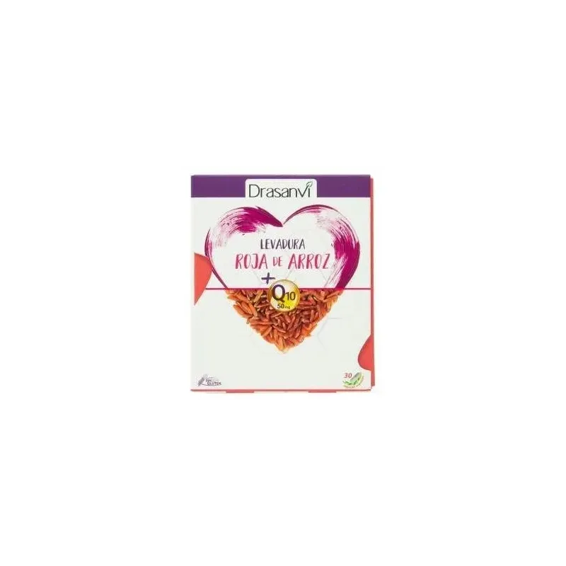 Levadura roja de arroz 2,9mg monac. k +q10 30cap | Farmacia Barata Levadura roja de arroz 2,9mg monac. k +q10 30cap | Farmacia Barata