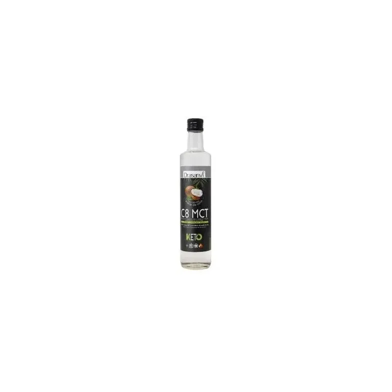 Drasanvi aceite de coco 100% c8 mct keto 500ml | Farmacia Barata