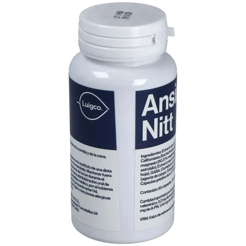 Ansinatur nitt 60cap. | Farmacia Barata