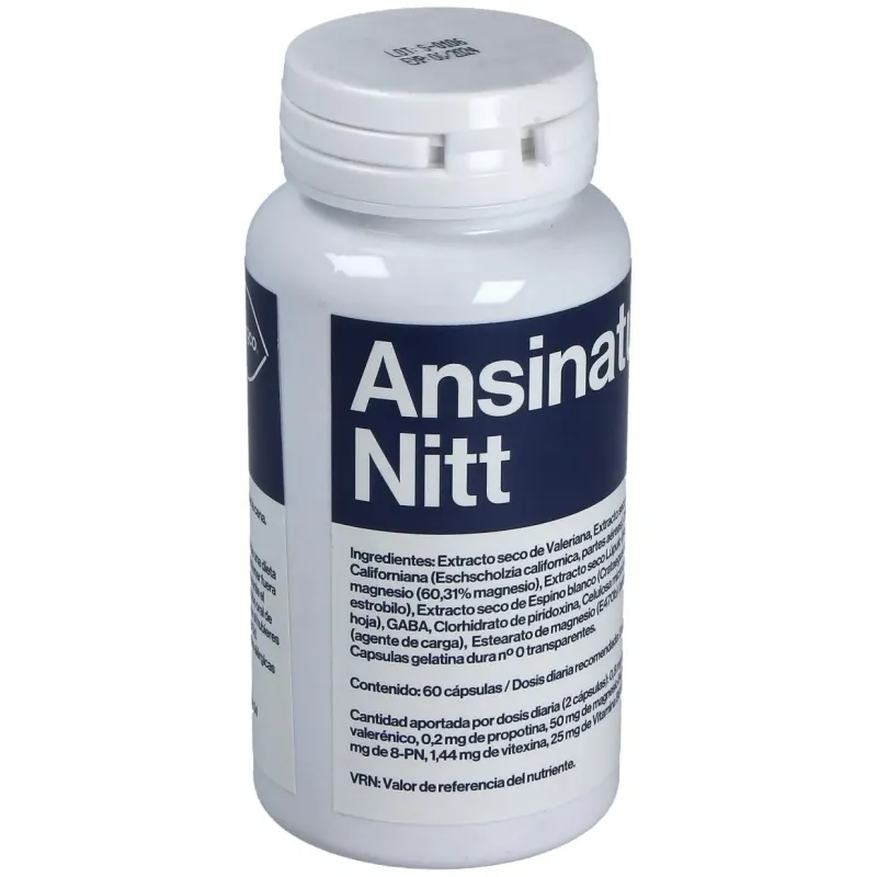 Ansinatur nitt 60cap. | Farmacia Barata