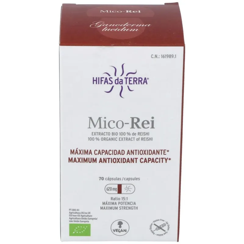 Mico rei (reishi) hdt 70cap. 2 | Farmacia Barata