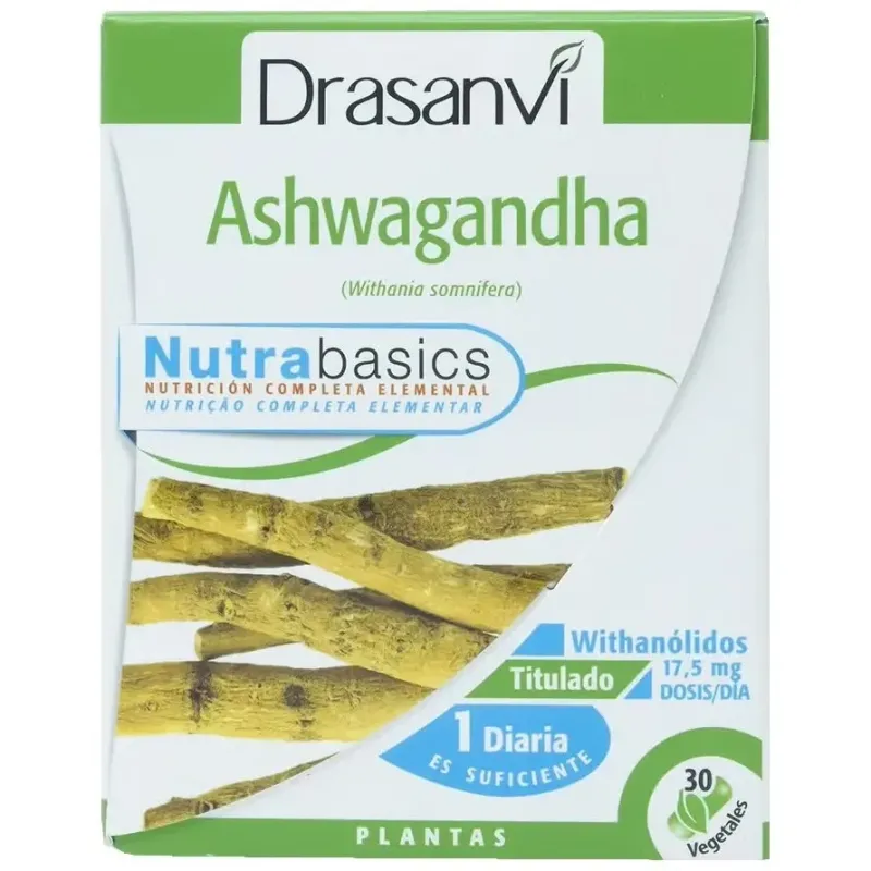 Nutrabasics ashwagandha 30cap. | Farmacia Barata
