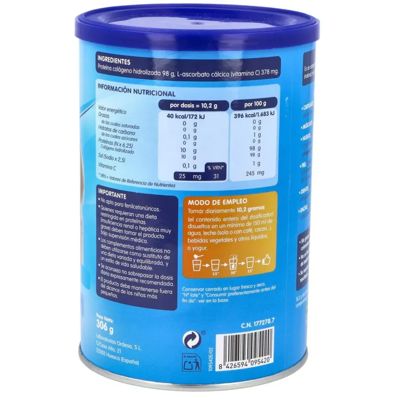 Colnatur classic polvo 300gr. 2 | Farmacia Barata