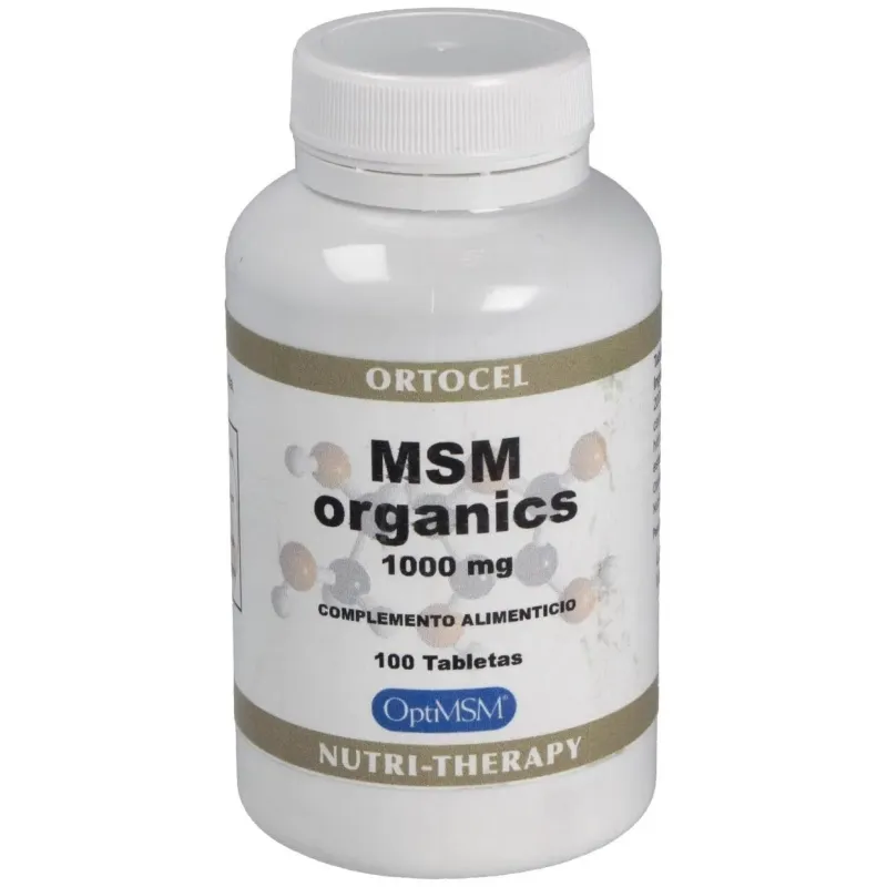 Ortocel msm organics 1000mg 100comp | Farmacia Barata