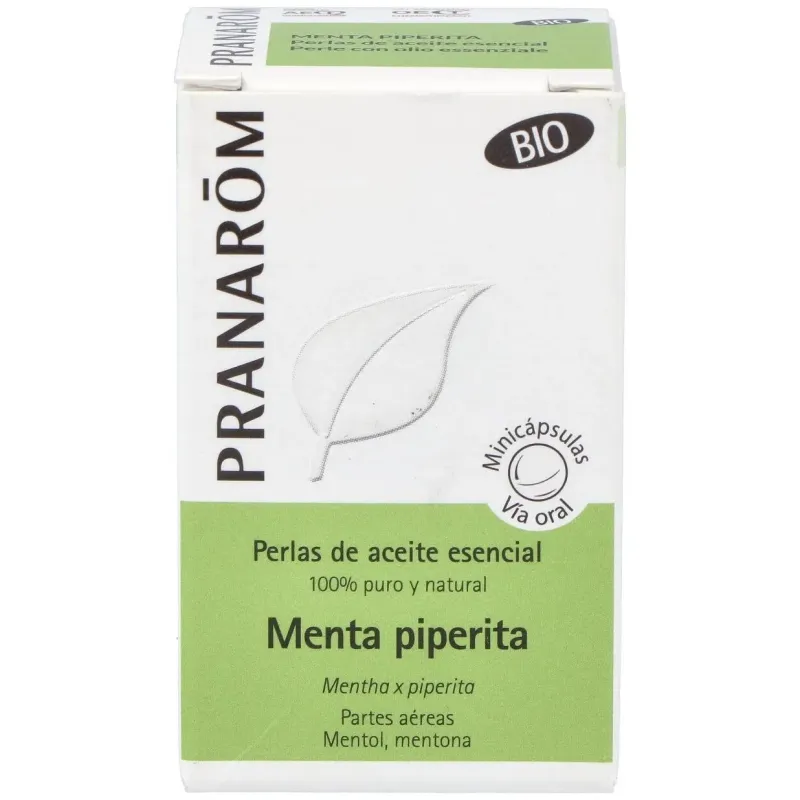Menta piperita aceite esencial en perlas 60perlas 2 | Farmacia Barata