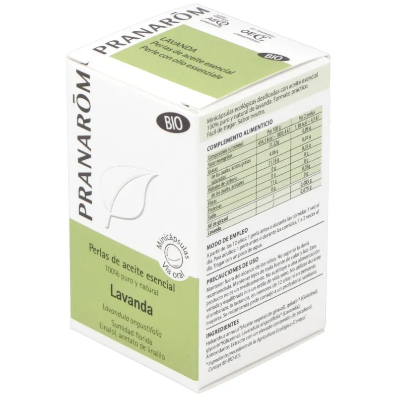 Lavanda aceite esencial en perlas 60perlas 2 | Farmacia Barata