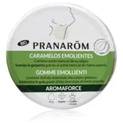 Pranarôm aromaforce caramelos emolientes eucalipto bio 45g