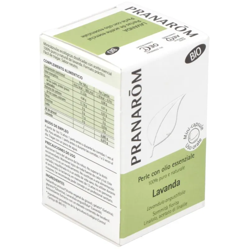 Lavanda aceite esencial en perlas 60perlas 2 | Farmacia Barata