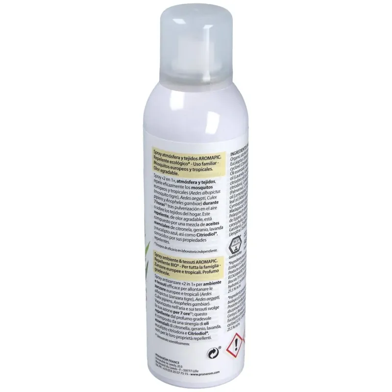 Aromapic bio antimosquitos spray 150ml. 2 | Farmacia Barata