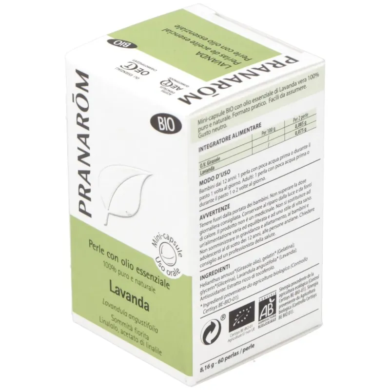 Lavanda aceite esencial en perlas 60perlas 2 | Farmacia Barata