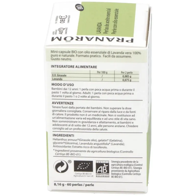 Lavanda aceite esencial en perlas 60perlas 2 | Farmacia Barata
