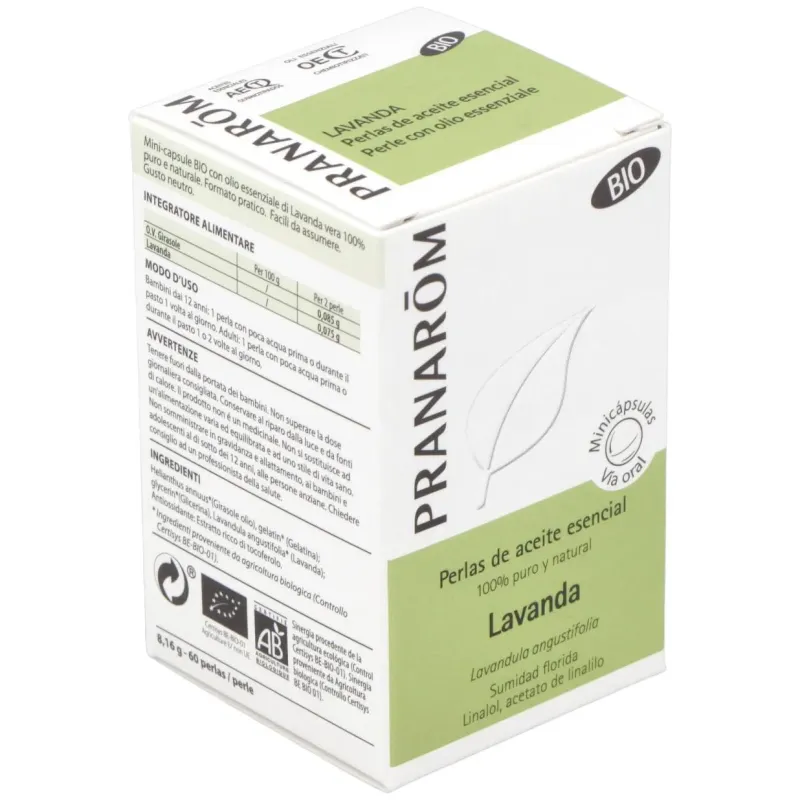 Lavanda aceite esencial en perlas 60perlas 2 | Farmacia Barata