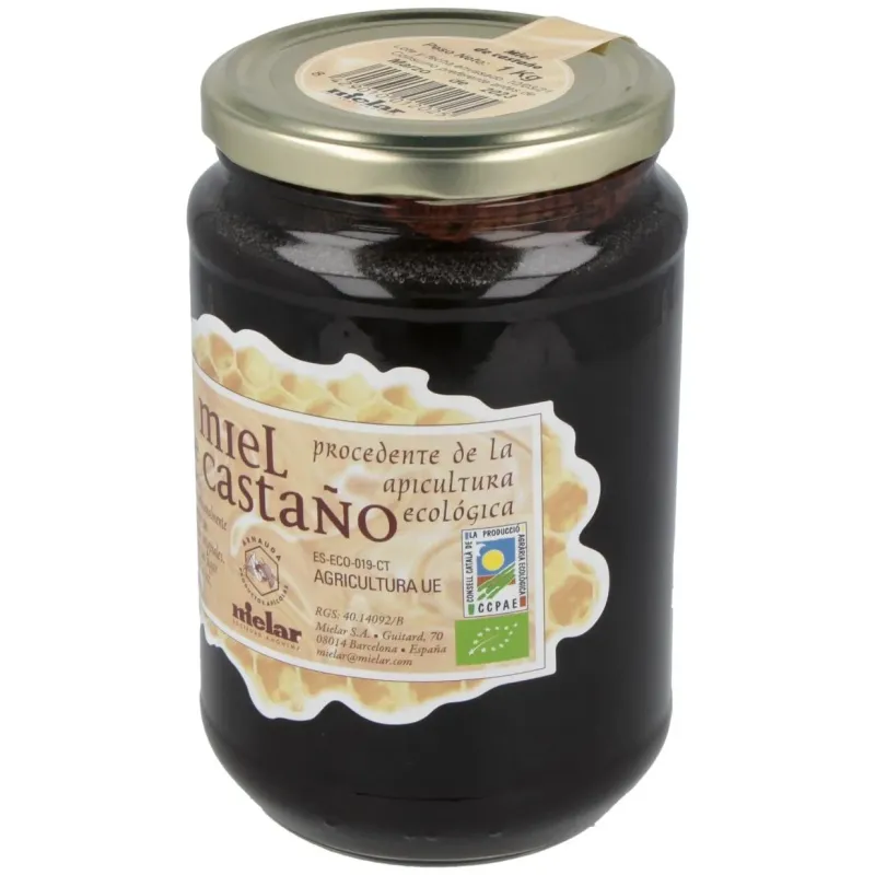 Miel de castaño 1kg. bio | Farmacia Barata