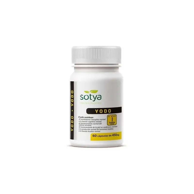 Yodo 450mg 60cap. - sotya | Farmacia Barata