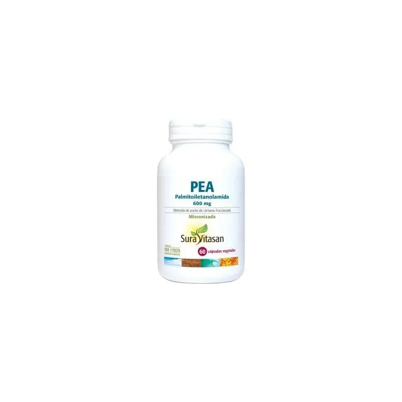 Pea palmitoiletanolamida 600mg 60vcap. | Farmacia Barata