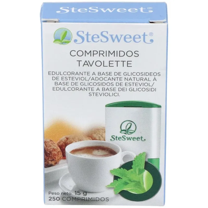 Stevia 250tabletas | Farmacia Barata