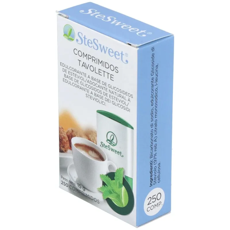Stevia 250tabletas | Farmacia Barata