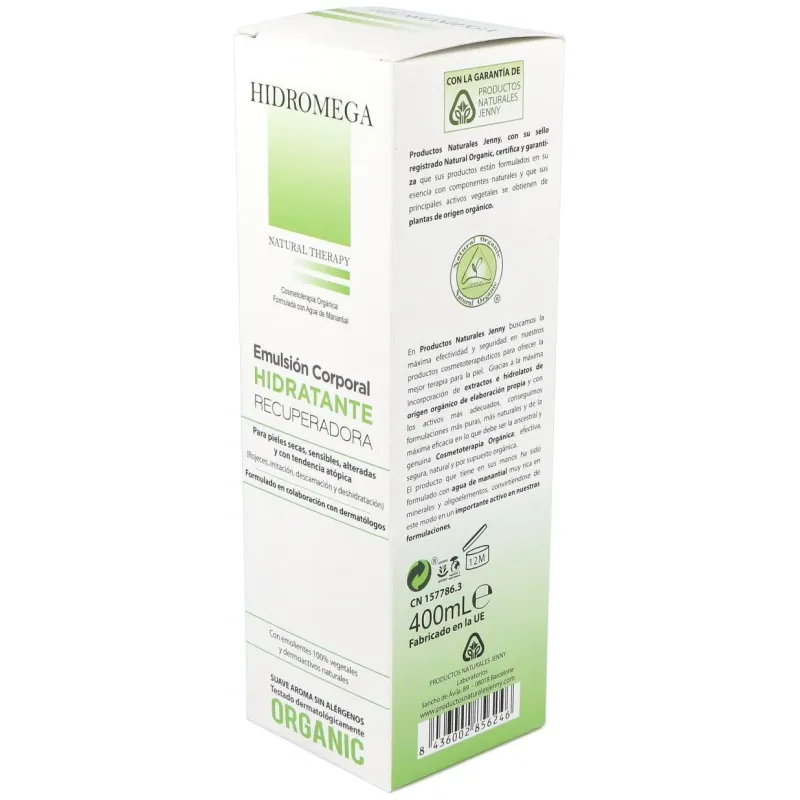 Hidromega emulsion corporal hidratante 400 ml | Farmacia Barata