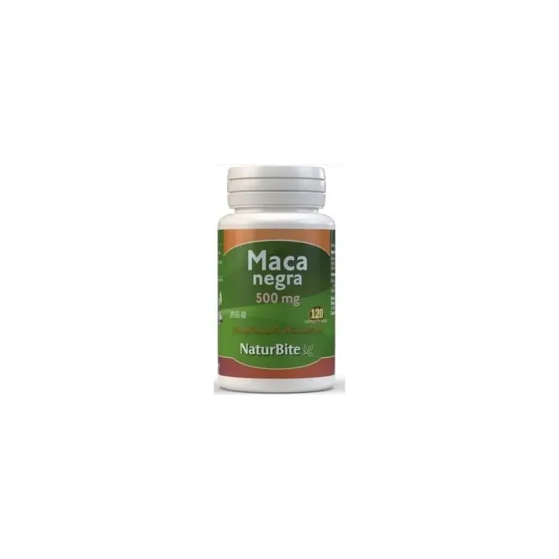 Naturbite maca negra 500mg 120comp | Farmacia Barata Naturbite maca negra 500mg 120comp | Farmacia Barata