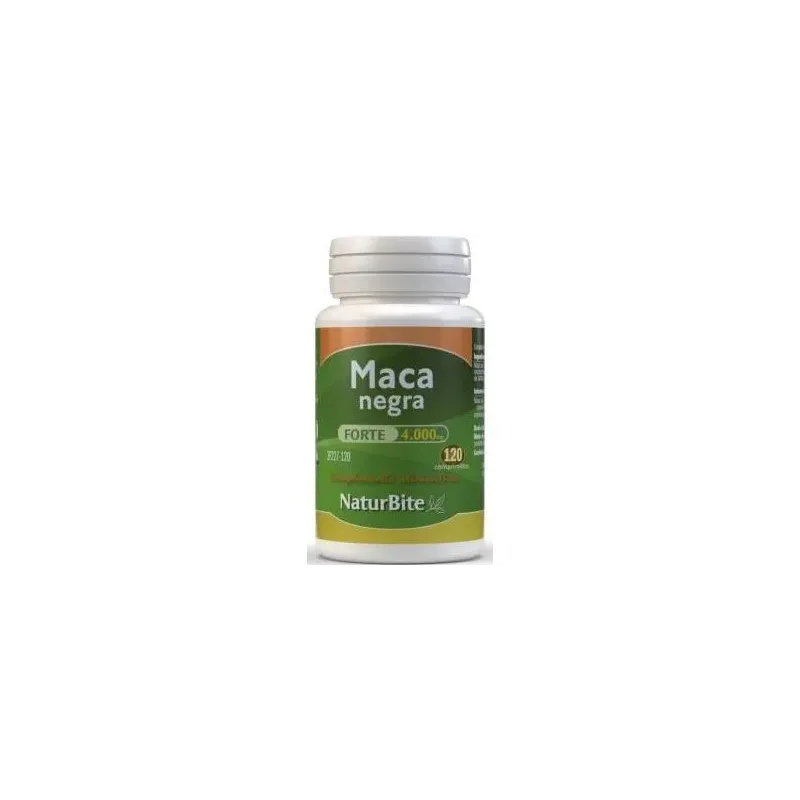 Naturbite maca negra forte 4000mg 120comp | Farmacia Barata Naturbite maca negra forte 4000mg 120comp | Farmacia Barata