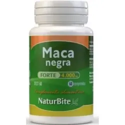 Naturbite maca negra forte 4000mg 60comp | Farmacia Barata