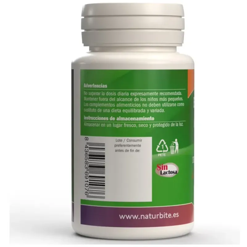 Naturbite espino blanco + ajo + olivo 500mg 100 perlas | Farmacia Barata