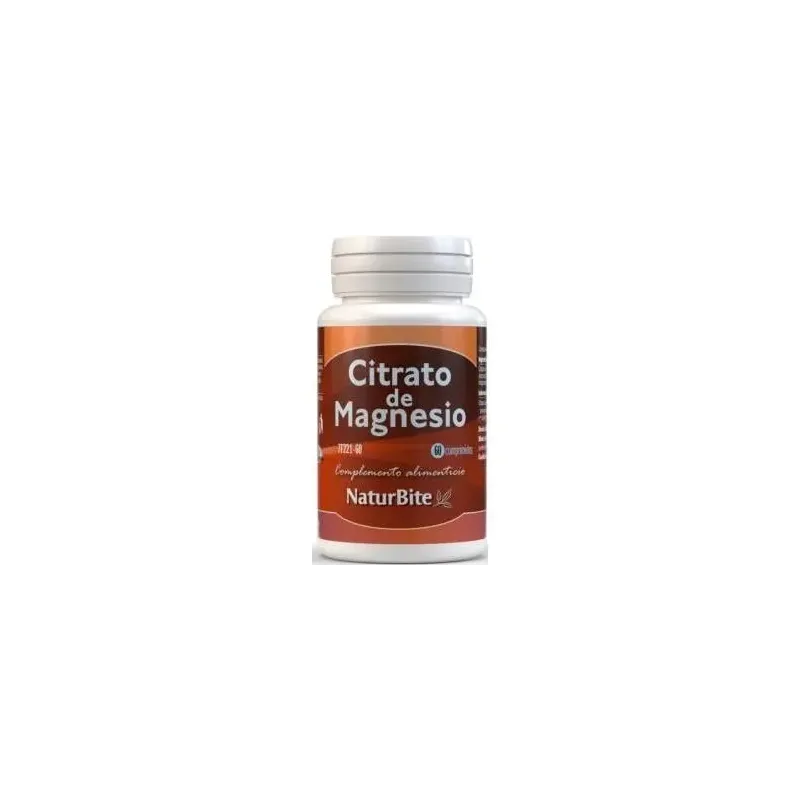 Citrato de magnesio 60comp. - naturbite | Farmacia Barata