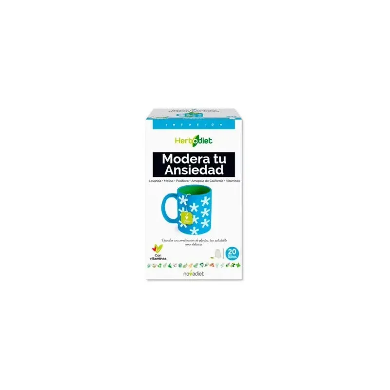 Herbodiet inf. modera tu ansiedad 20filtros. | Farmacia Barata