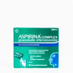 ASPIRINA COMPLEX 10 SOBRES GRANULADO EFERVESCENTE