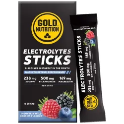 Gold nutrition electrolytes wild berries 10 sticks